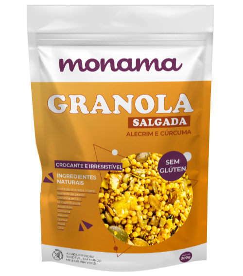 220402 - MONAMA_200g_Granola Salgada de Alecrim e Cúrcuma - Sem Glúten_FRENTE