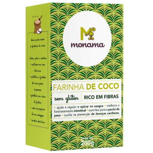 220461 - MONAMA_200g_Farinha de Coco - Sem Glúten_FRENTE