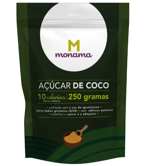 220467 - MONAMA_250g_Açúcar de Coco_FRENTE